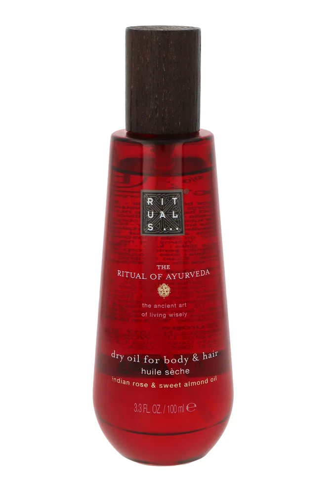 Rituals The Ritual of Ayurveda Natural Dry Oil For Body & Hair sausasis kūno ir plaukų aliejus, 100 ml