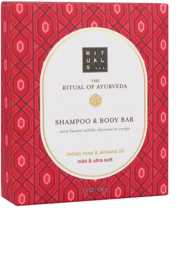 Rituals The Ritual of Ayurveda Šampūnas And Body Bar kietasis šampūnas ir kūno prausiklis, 100 g