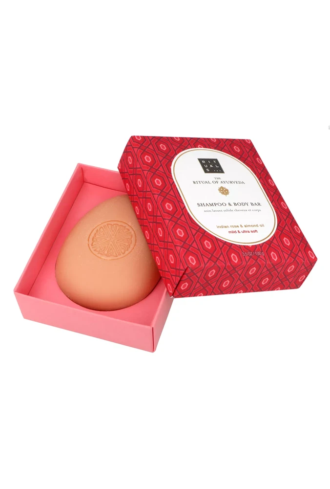 Rituals The Ritual of Ayurveda Šampūnas And Body Bar kietasis šampūnas ir kūno prausiklis, 100 g