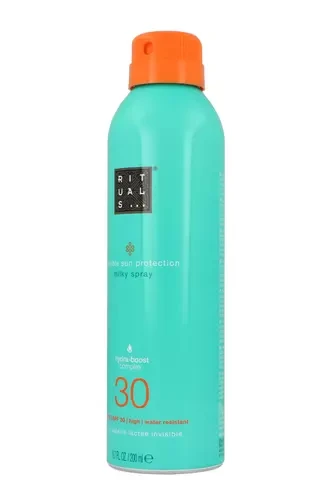 Rituals The Ritual Of Karma Apsauga nuo saulės Milky Purškiklis SPF 30 purškiamas apsauginis pienelis nuo saulės, 200 ml