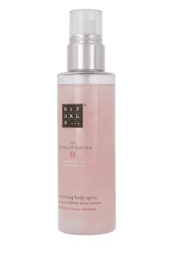Rituals The Ritual Of Sakura Shimmering Body Purškiklis žėrintis kūno purškiklis, 150 ml