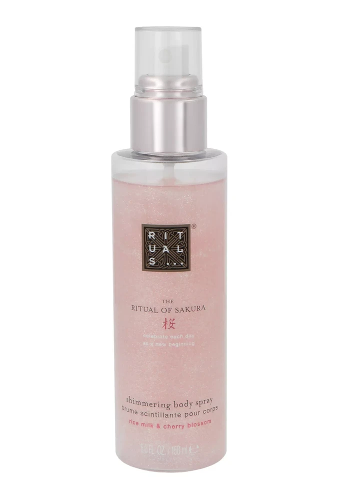 Rituals The Ritual Of Sakura Shimmering Body Purškiklis žėrintis kūno purškiklis, 150 ml