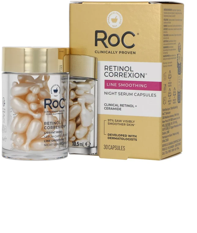 RoC Retinol Correxion Line Smoothing Night Serum Capsules 30 units