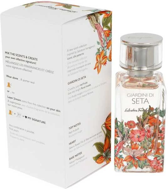 Salvatore Ferragamo S. Ferragamo Giardini Di Seta EDP parfumuotas vanduo unisex, 50 ml