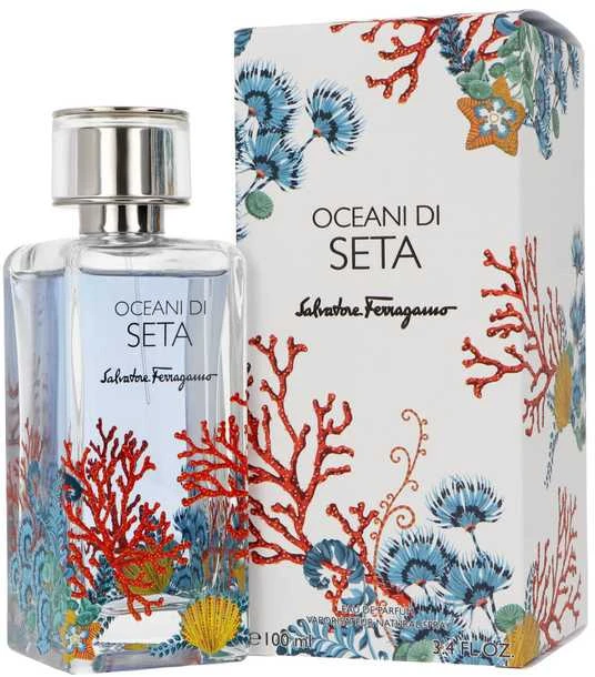 Salvatore Ferragamo Oceani Di Seta parfumuotasis vanduo 100ml