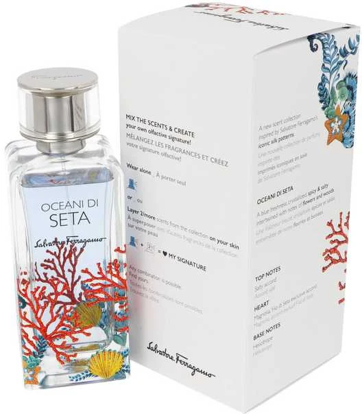Salvatore Ferragamo Oceani Di Seta parfumuotasis vanduo 100ml