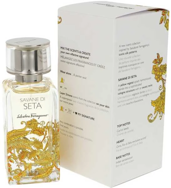 Salvatore Ferragamo Savane di Seta EDP parfumuotas vanduo unisex, 50 ml