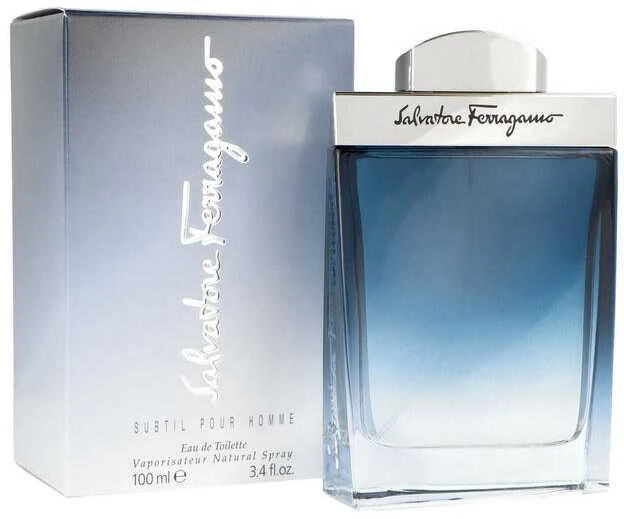 Salvatore Ferragamo Subtil Pour Homme EDT tualetinis vanduo vyrams, 100 ml