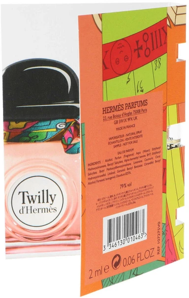 Hermes, Twilly d'Hermes, Kvapusis vanduo moterims, 2 ml *Buteliukas