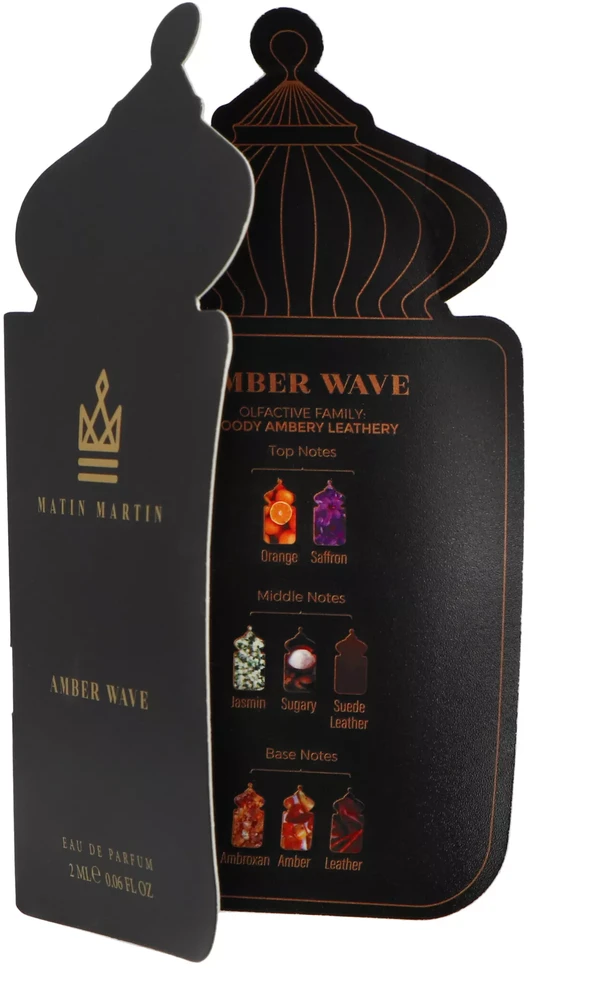 Matin Martin Amber Wave parfuminio vandens mėginys 2ml