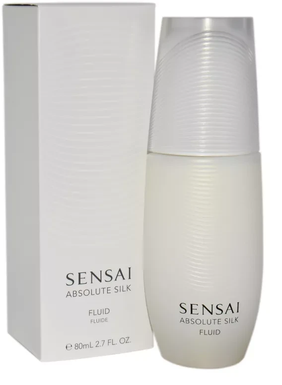 Sensai Absolute Silk Fluid Drėkinamoji veido emulsija nuo senėjimo požymių 80ml