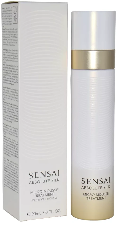 "Sensai Absolute Slik Micro Mousse Treatment" Drėkinamasis putų pavidalo veido losjonas 90ml