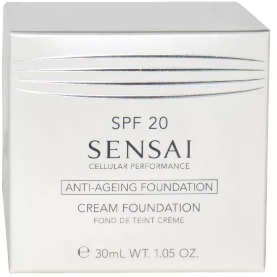 Sensai Cellular Performance Anti-Ageing Foundation Cream Foundation, atspalvis: CF21 Tender Beige, 30 ml