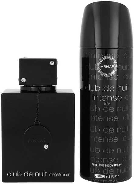 Armaf Club de Nuit Intense Man EDT rinkinys vyrams (EDT 105 ml + Body Purškiklis 200 ml)