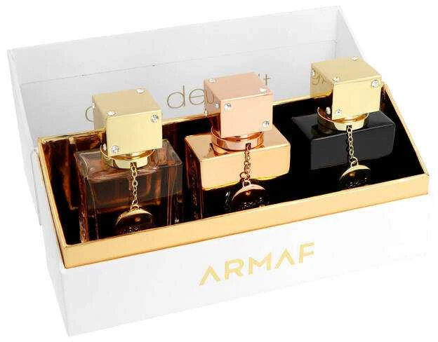 Armaf Club de Nuit Parfum a Collector´s Pride Kvepalų rinkinys moterims (kvepalai EDP, 30 ml x 3)