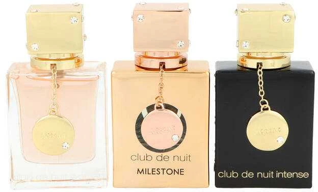 Armaf Club de Nuit Parfum a Collector´s Pride Kvepalų rinkinys moterims (kvepalai EDP, 30 ml x 3)
