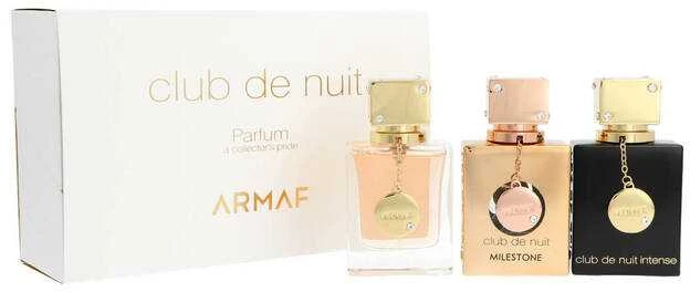 Armaf Club de Nuit Parfum a Collector´s Pride Kvepalų rinkinys moterims (kvepalai EDP, 30 ml x 3)