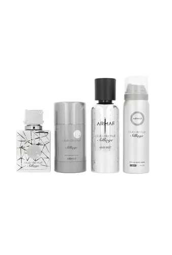 Armaf Club De Nuit Sillage - EDP 30 ml + Tělový sprej 50 ml + Vlasový sprej 55 ml + tuhý dezodorantas 75 g