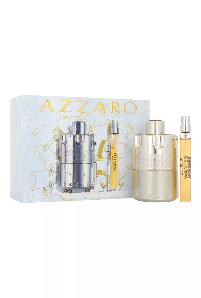 Azzaro Wanted EDP parfumuotas vanduo rinkinys vyrams, 100 ml
