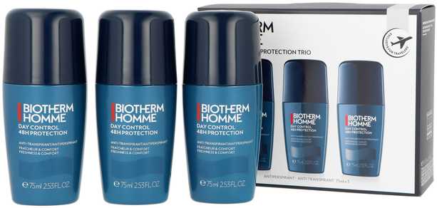 Biotherm Rutulinių dezodorantų rinkinys 48H Day Control Trio 3 x 75 ml