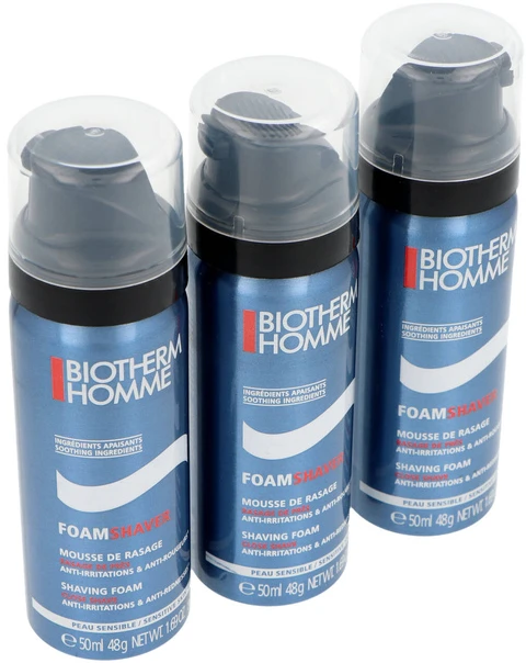 Biotherm Travel Trio kelioninis skutimosi putų rinkinys vyrams, 3 x 50 ml
