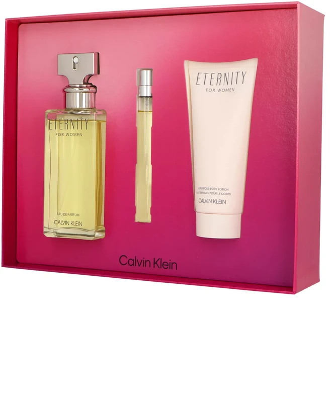 Calvin Klein Set Eternity Woman EDP, 100 ml Body, 100 ml EDP, 10 ml