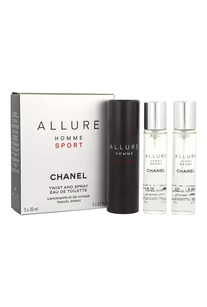 Chanel Allure Homme Sport rinkinys vyrams, 60 ml
