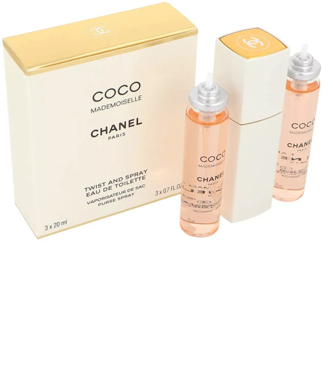 Chanel Coco Mademoiselle EDT tualetinis vanduo moterims, 3x20 ml