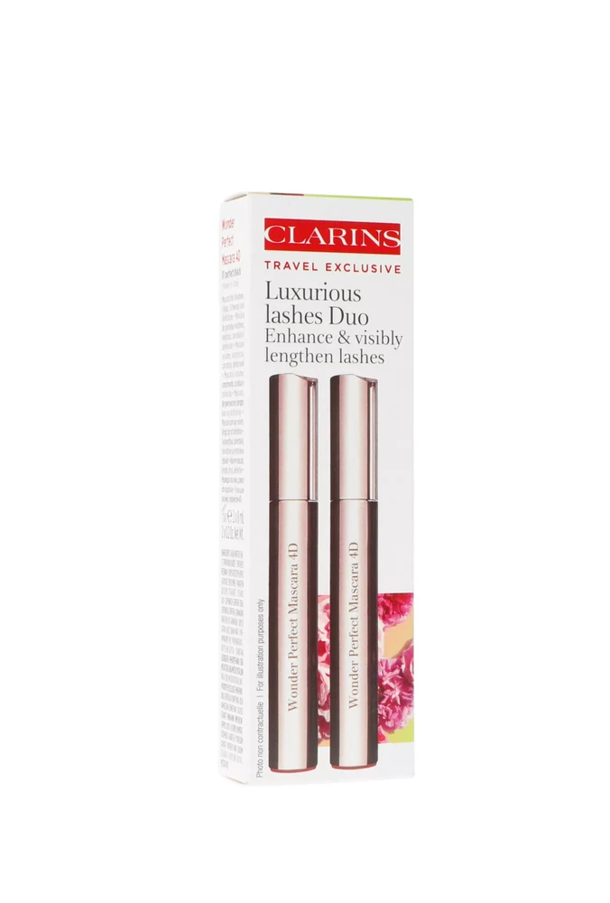 Clarins Luxurious Lashes Duo Blakstienų tušas Set