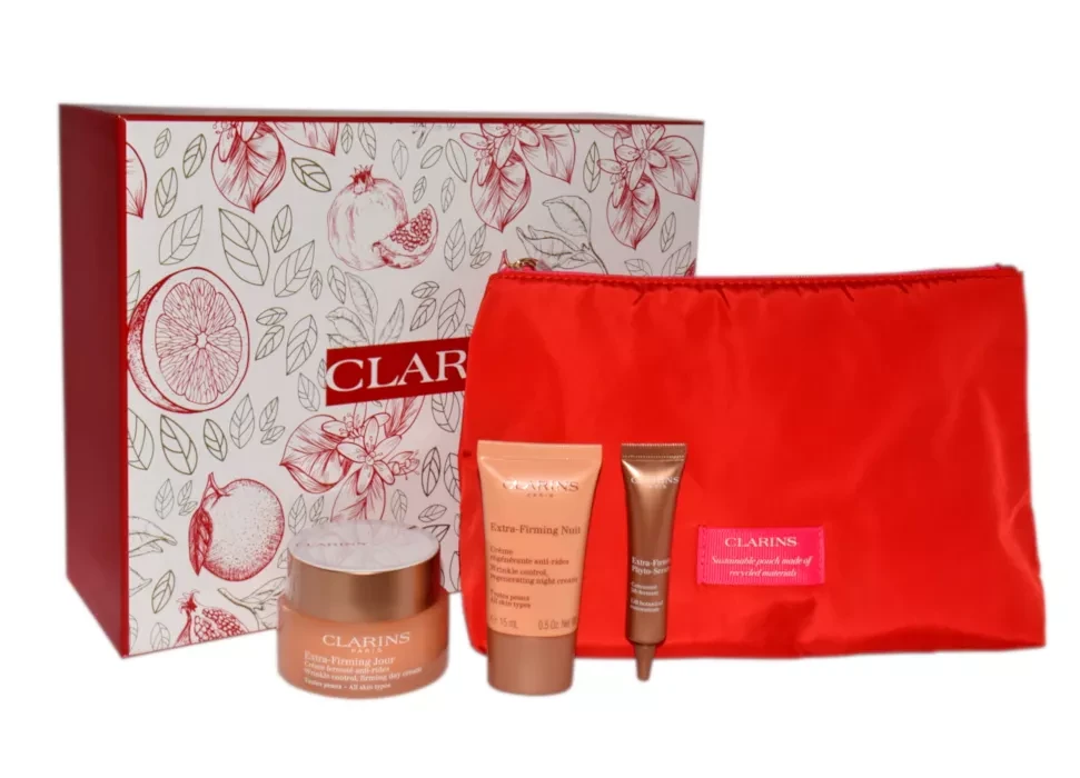 CLARINS RINKINYS (DIENOS KREMAS 50 ML + SERUMAS 10 ML + NAKTINIS KREMAS 15 ML)