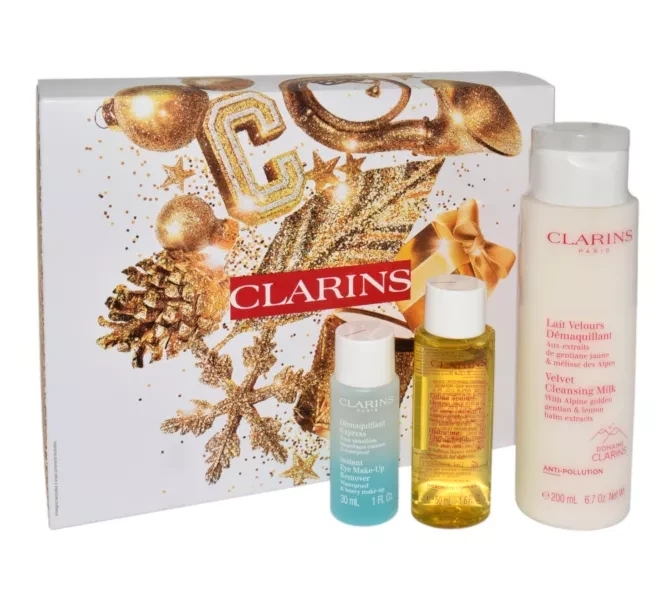 Clarins Dovanų rinkinys valomosios odos priežiūrai Drėkinamasis valomasis rinkinys