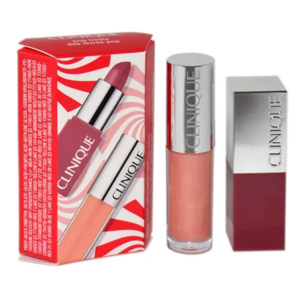 Clinique Clinique Set (Lipstick Pop Lip Colour + Pop Splash)
