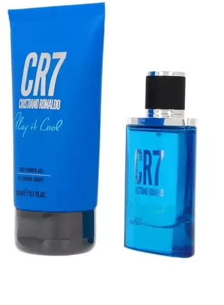 Cristiano Ronaldo CR7 Play It Cool rinkinys vyrams (EDT, 30 ml + dušo želė, 150 ml)