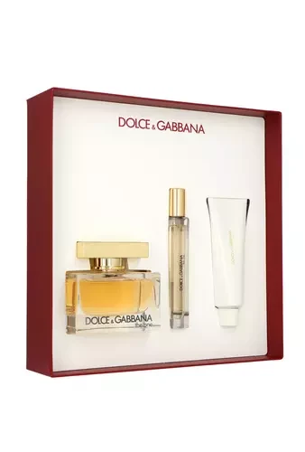 Dolce&Gabbana Dolce & Gabbana the One rinkinys moterims (EDP, 75 ml + EDP, 10 ml + kūno losjonas, 50 ml)