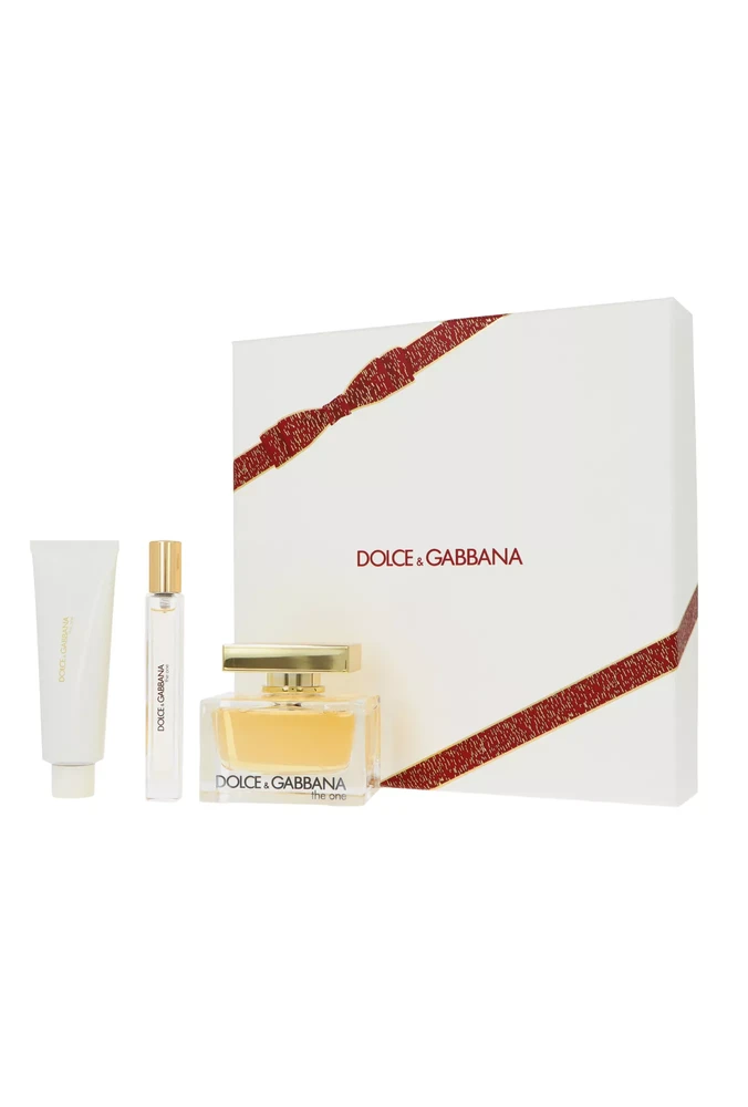 Dolce&Gabbana Dolce & Gabbana the One rinkinys moterims (EDP, 75 ml + EDP, 10 ml + kūno losjonas, 50 ml)