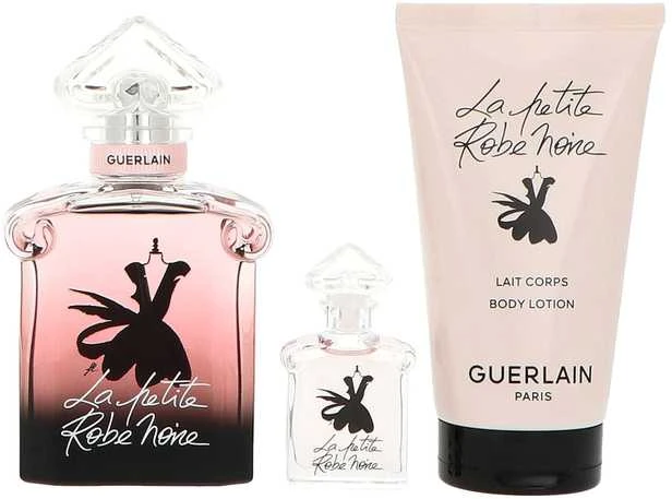Set Guerlain La Petite Robe Noire EDP 50ml + EDP 5ml + Losjonas kūnui 75ml