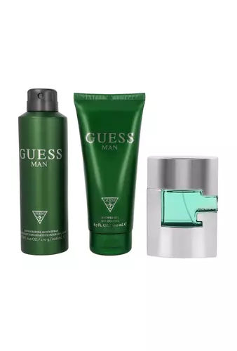 Guess Vyriškas tualetinio vandens purškiklis 75 ml + dušo želė 200 ml + purškiamas dezodorantas 226 ml