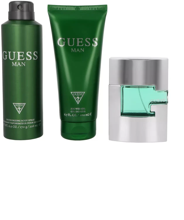 Guess Vyriškas tualetinio vandens purškiklis 75 ml + dušo želė 200 ml + purškiamas dezodorantas 226 ml