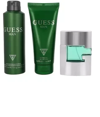 Guess Vyriškas tualetinio vandens purškiklis 75 ml + dušo želė 200 ml + purškiamas dezodorantas 226 ml