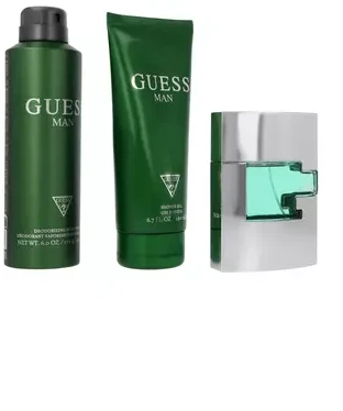 Guess Vyriškas tualetinio vandens purškiklis 75 ml + dušo želė 200 ml + purškiamas dezodorantas 226 ml