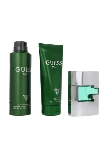 Guess Vyriškas tualetinio vandens purškiklis 75 ml + dušo želė 200 ml + purškiamas dezodorantas 226 ml