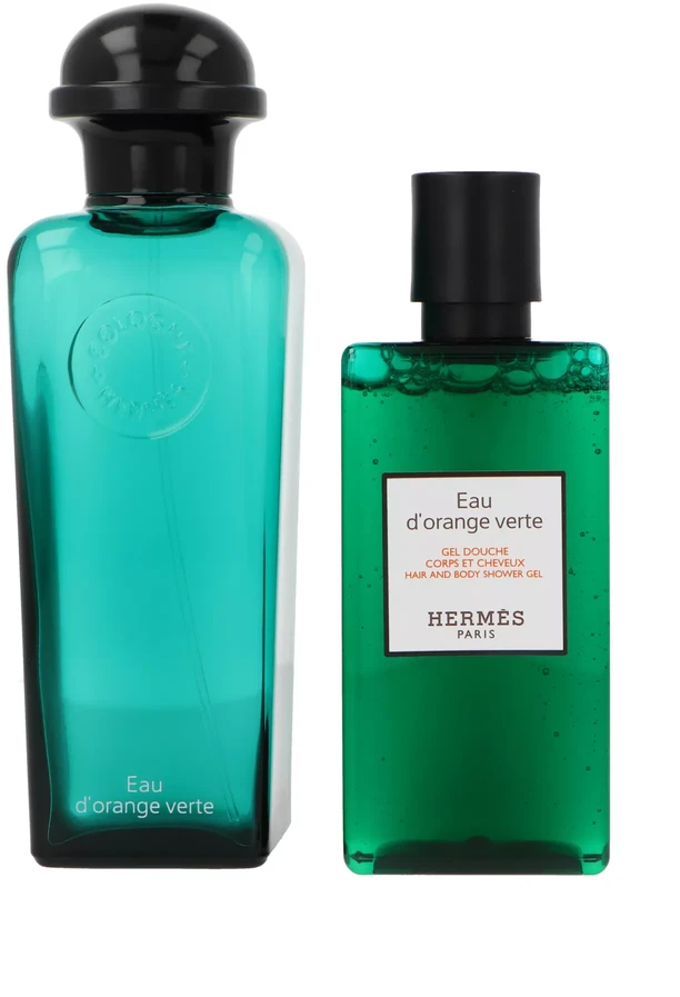 Hermes Eau d´Oranžinis Verte EDC rinkinys Unisex (EDC, 100 ml + dušo želė, 80 ml)