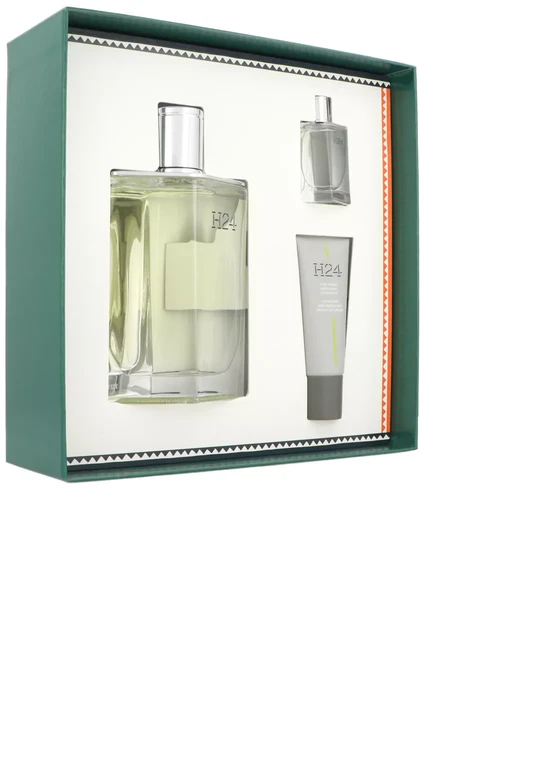 Hermes H24 EDT rinkinys vyrams (EDT 100 ml + EDT 5 ml + Drėkinantis kremas 20 ml)