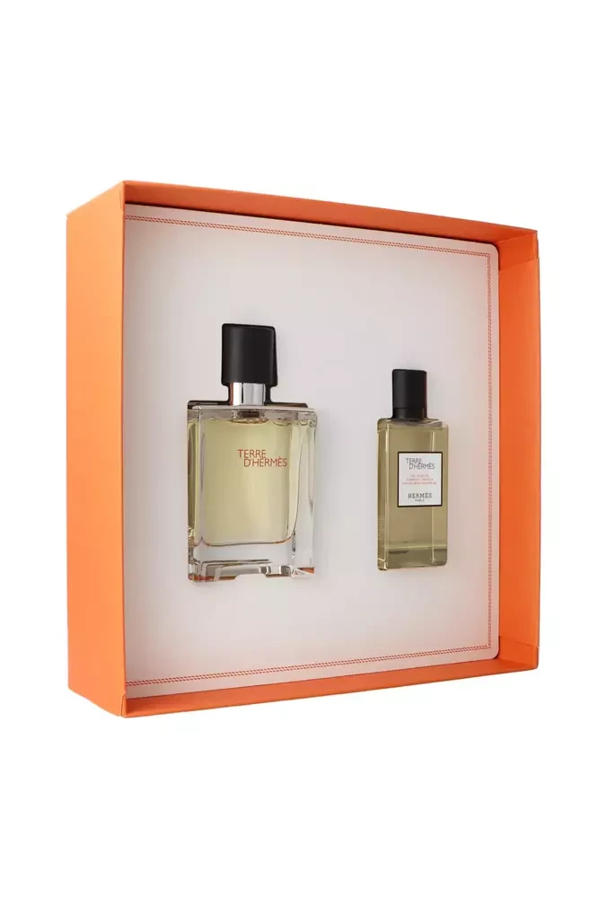 Hermès Hermes Terre Dhermes Eau De Toilette Pour Homme 50ml Purškiklis Gel De Baño 40ml