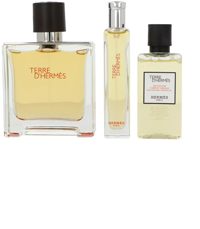 Hermès Set Terre Hermes Pp, 75 ml Mini, 15 ml Hbsg, 40 ml@