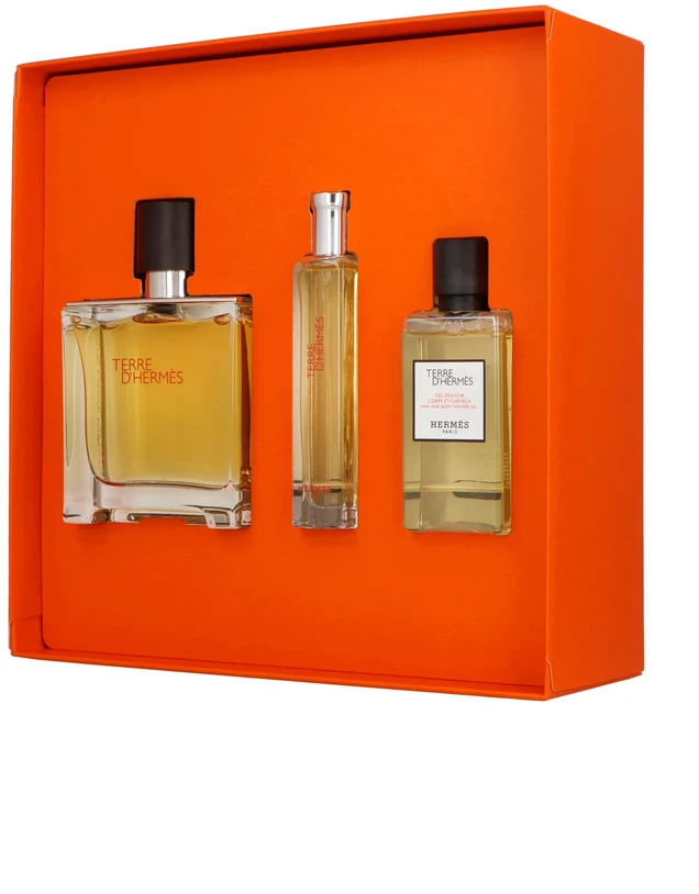 Hermès Set Terre Hermes Pp, 75 ml Mini, 15 ml Hbsg, 40 ml@