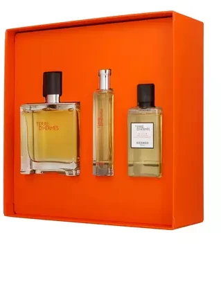 Hermès Set Terre Hermes Pp, 75 ml Mini, 15 ml Hbsg, 40 ml@