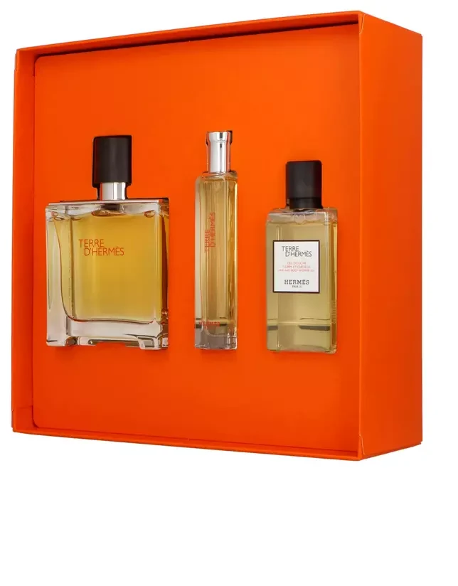 Hermès Set Terre Hermes Pp, 75 ml Mini, 15 ml Hbsg, 40 ml@