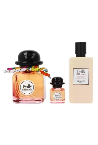 Hermes Twilly Eau De Parfum Purškiklis, 85 ml Set 3 Pieces