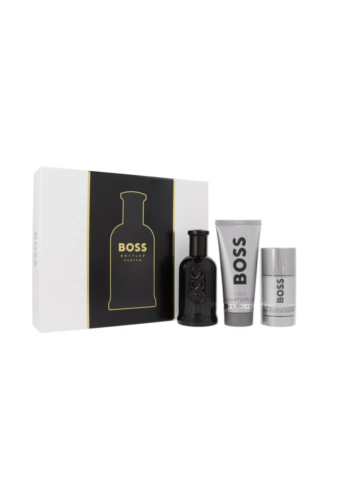 Hugo Boss BOSS Bottled rinkinys vyrams (PP kvepalai, 100 ml + dušo želė, 100 ml + dezodorantas, 75 ml)
